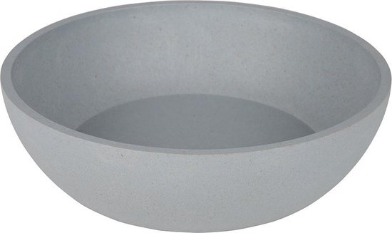 District 70 BAMBOO - Design bamboe voerbak voor honden - Merengue, Ice blauw en Donkergrijs - S / M / L - Kleur: Ice Blauw, Maat: Large ⌀ 21 cm (1600 ML)