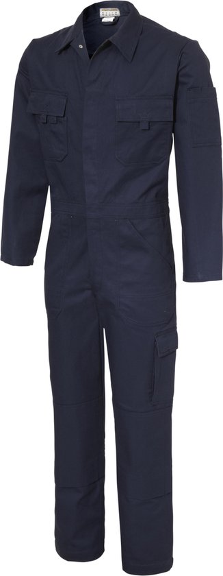 Ultimate Workwear - Combinaison Standard BASEL - coton 100% - 320gr / m2 - Bleu (Marine / Navy)