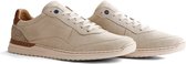 Travelin Eastoke - Sportieve Leren Heren Sneaker - Wit - Maat 44