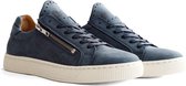 NoGRZ G.Leoni - Leren dames sneakers - Blauw - Maat 37