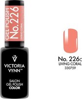 Gellak Victoria Vynn™ Gel Nagellak - Salon Gel Polish Color 226 - 8 ml. - Living Coral