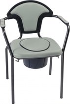 Chaise de toilette Herdegen - Grijs réglable en hauteur