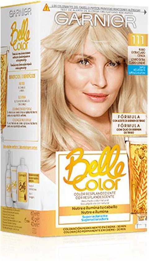 GARNIER BELLE COLOR 111 BLOND TRÈS TRÈS CLAIR CENDRE NATUREL | bol