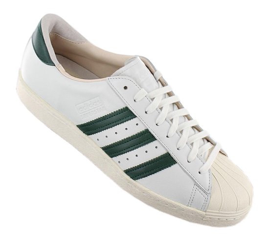 adidas Originals Superstar 80s Recon - Sneakers Sportschoenen Schoenen Leer  Wit-Groen... | bol.com