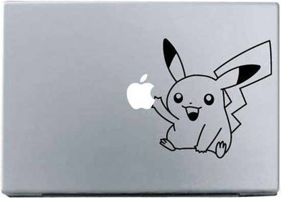 Autocollant Macbook Pro / Air / Retina - Pikachu - Skin pour ordinateur  portable Apple... | bol