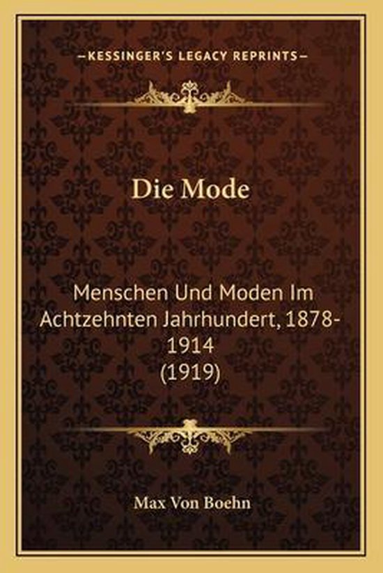 Die Mode - cover