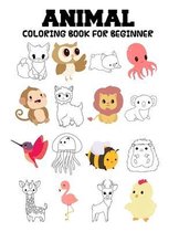 Animal Coloring Book For Beginner