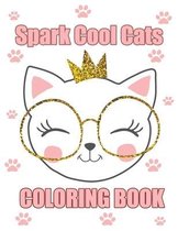 spark cool cats coloring book