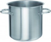 Hoge soeppan / steelpan / zwaarste professionele kwaliteit / Ø 22 cm / 8,3 ltr.