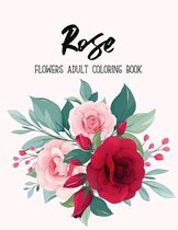 Rose Flowers Coloring Book