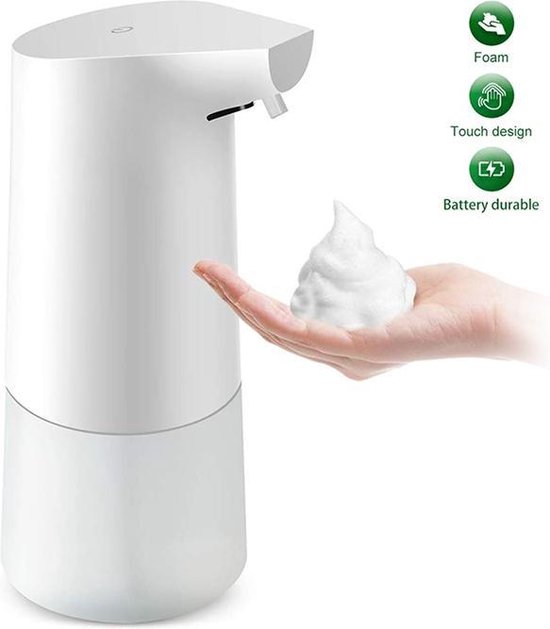 Weggegooid Neem een ​​bad Magistraat Automatische zeepdispenser - Foam dispenser - no touch - sensor - handgel  -... | bol.com