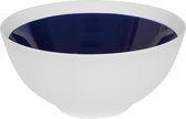 BLAUW WITTE KERAMISCHE SERVEERKOM - BATELA