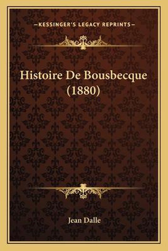 Histoire de Bousbecque (1880)