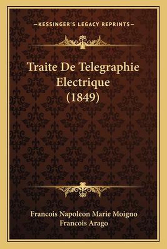Traite de Telegraphie Electrique (1849)