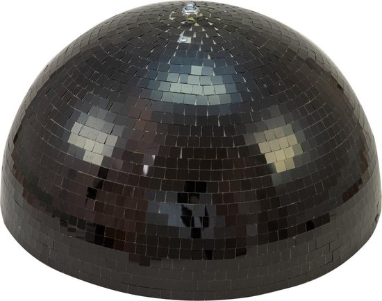 EUROLITE Halve Discobal - Spiegelbol - Discobol 40cm zwart met motor | bol