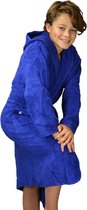 ARTG® Boyzz & Girlzz - Kinder Badjas met Capuchon - Koningsblauw - True Blue - Maat 152/164