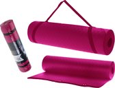 XQ Max - Fitnessmat - 180cm x 60cm x 1cm - yogamat - roze - Cadeau