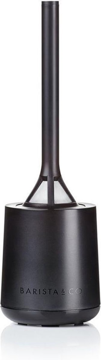 Barista & Co | Brew It - Koffie- en Thee Infuser - met Houder - Zwart