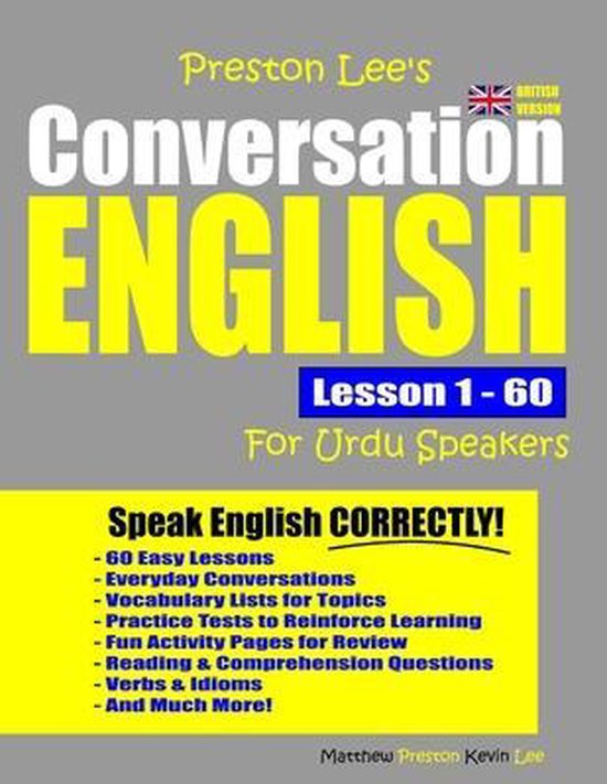 Preston Lee s English For Urdu Speakers British Version Preston Lee 