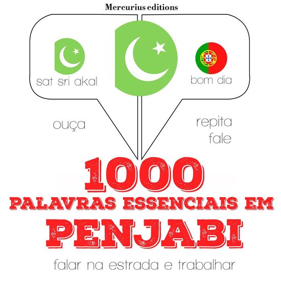1000 palavras essenciais em Penjabi - cover