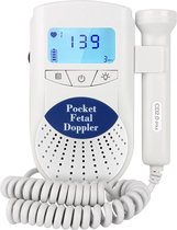 Professionele Baby Hartje monitor Digitaal | Baby Doppler | Baby Hartslagmonitor | Foetale Doppler | Inclusief batterijen
