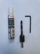 verzinkboor 6mm voor hout (diepte instelbaar)