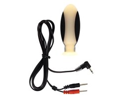 Rimba Electro Sex - Siliconen Dildo Plug Klein - Bi-polair - Diameter 80 mm