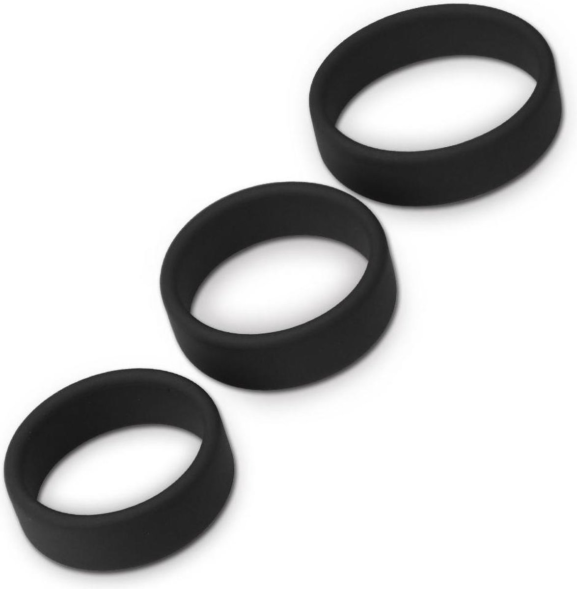 Powerplus Zachte Siliconen Cockringen Set