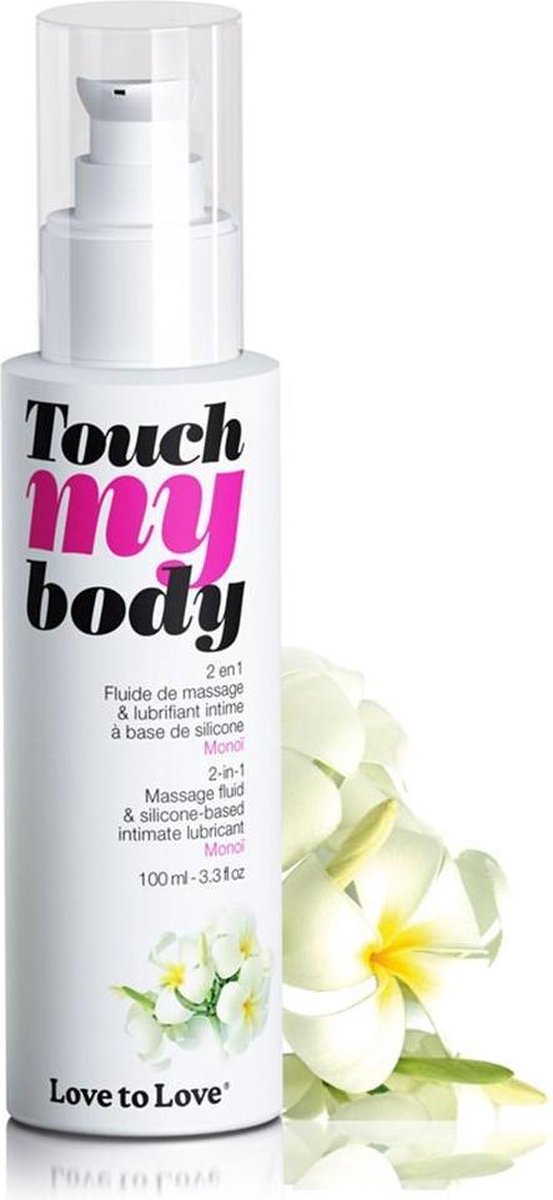 Touch my Body Glijmiddel en massageolie in 1 Tropische Jasmijn