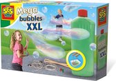 SES - Mega bubbles XXL - bellenblaas - met handige tool, paperclips en sterk zeepsop voor de leukste grote bellen