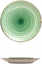 Gural Ent color Set 6 Bord 21cm Groen 617350