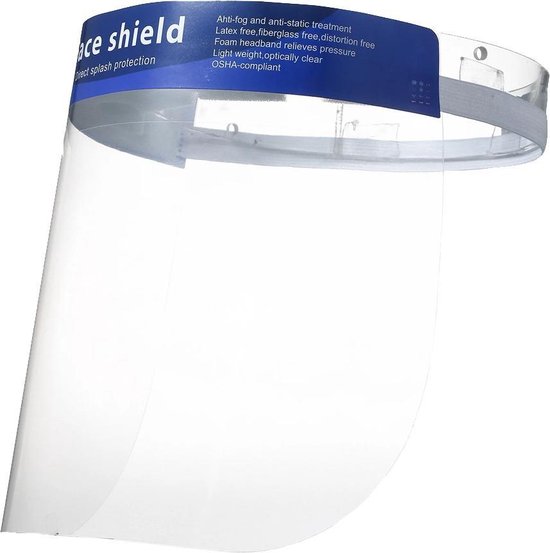 Spatmasker - Herbruikbaar - Comfortabel - Geschikt voor brildragers - 1 stuks