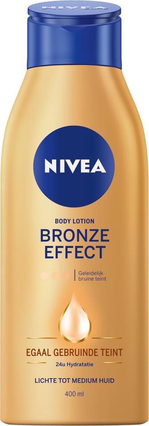 NIVEA Zelfbruiner Bronze Effect Body Lotion - Lichte tot Medium Huid - 400 ml