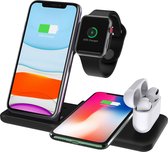 18w wireless charger 4 in 1 station stand dock Charger Q20 Voor  Apple watch/ Airpods pro