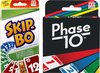 Afbeelding van het spelletje Skip-Bo & Phase 10 - Duo pack - Kaartspel - Mattel