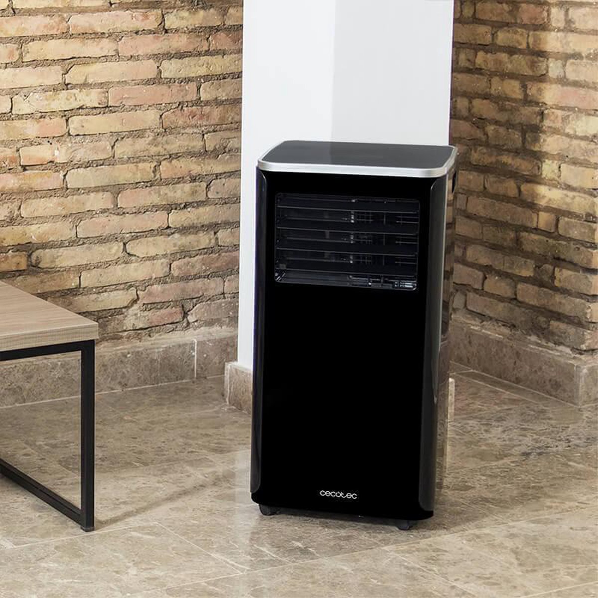 airco mobiele airco 9000btu timer led scherm energie A 65db 25m2 koud/warm