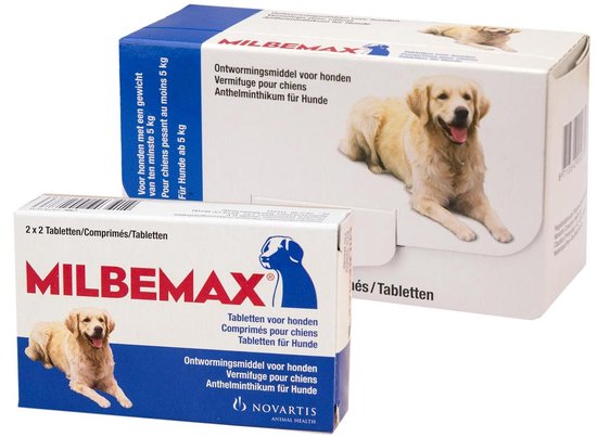 Ontwormingsmiddel - Hond - 2x2 tabletten