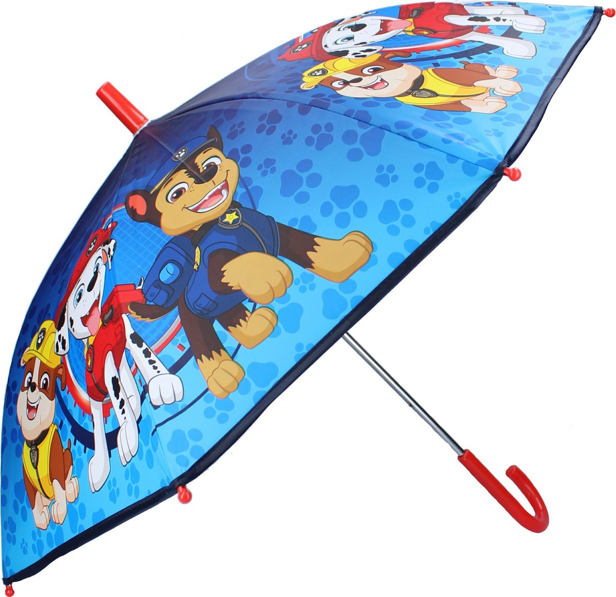 Paw Patrol kinderparaplu voor jongens/meisjes/kinderen 71 cm - Kinderparaplu - Regenkleding/regenaccessoires - PAW Patrol