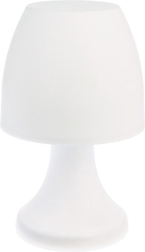 LED Nachtlampje Snow Wit – Werkt op batterijen (incl. lamp) - Voor binnen  en buiten | bol.com