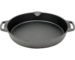 Valhal Outdoor Skillet / Koekenpan met 2 handvatten - gietijzer, diameter 30cm, VH30H
