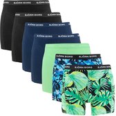 Björn Borg 7P La Leaf Heren Boxershorts - Maat L