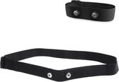 Universele Borstband voor hartslagsenor- o.a. voor Polar H7/H10/H1 / Garmin ANT+/HRM Tri Run / Wahoo Tickr Hartslagmeter - Zwart