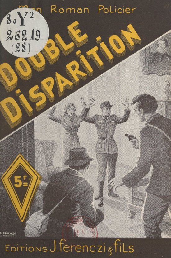 Double disparition - cover