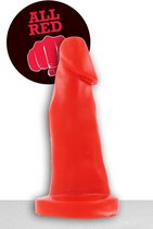 All Red Dildo 39 x 8,5 cm - rood