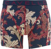 Cavello - Heren - 2-Pack Boxershorts Floral - Blauw - L