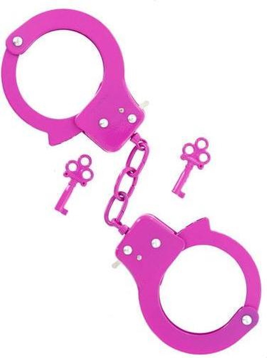Metalen Handboeien - roze