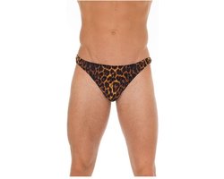 Amorable - Erotische Herenstring Met Panter Print - One Size