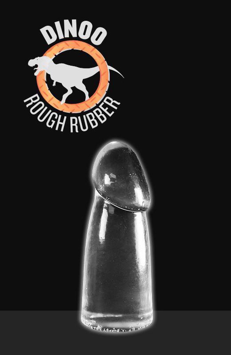 Goedkoopste Dinoo Dildo Bolong 20 cm - transparant