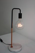 Steepletone staande lamp inclusief retro led lamp beer