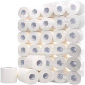 Toiletpapier 3 laags - 36 WC papier rollen van hoge kwaliteit - zacht & comfortabel - Wit - geschikt voor toiletrolhouders